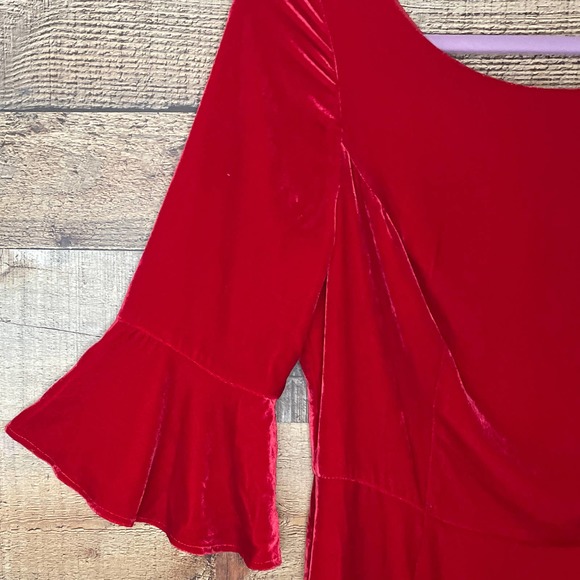 Boden Red Midi Dress - Picture 3 of 10